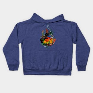 bird in his own paradise Kids Hoodie